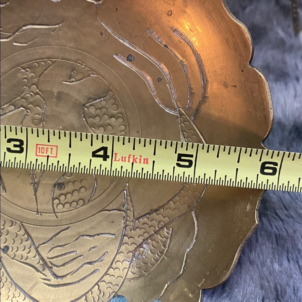 Gold Decorative Brass Plate - Picture 14 of 16